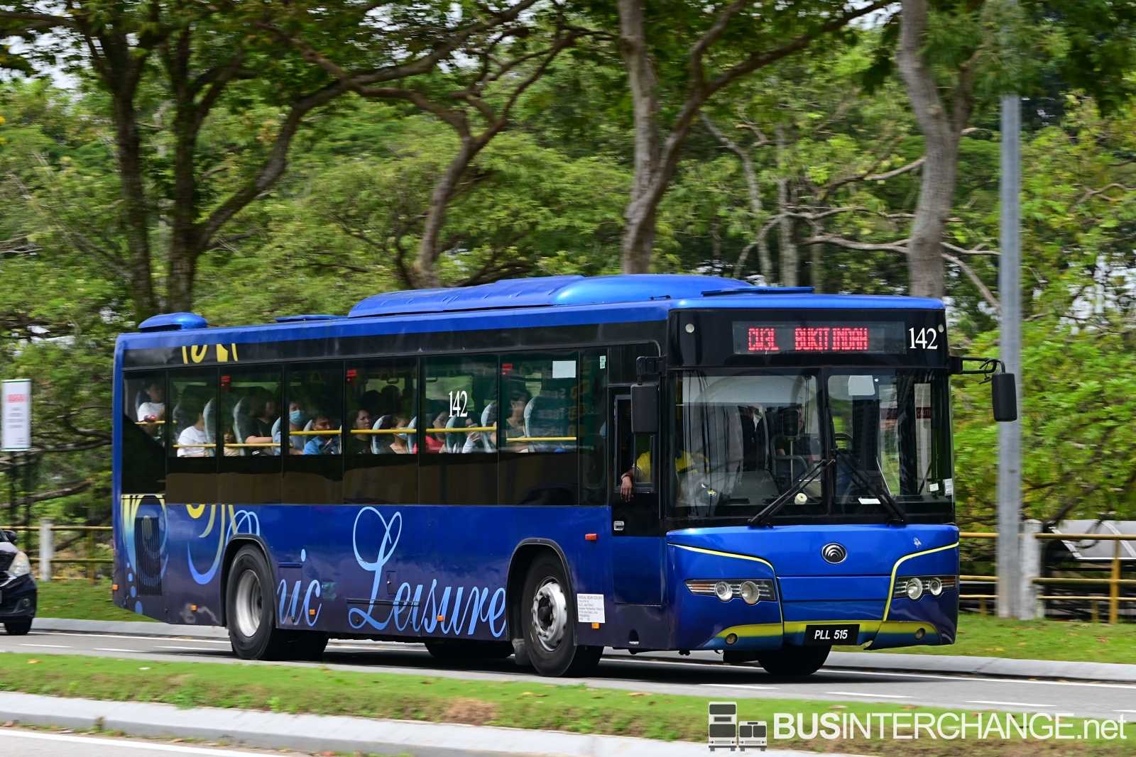 A Yutong ZK6118HG (PLL 515) operating on Causeway Link bus service CW3L